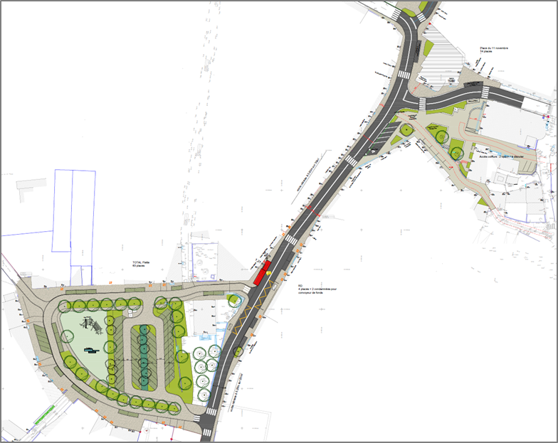 Requalification des espaces publics du centre bourg de Soucieu-en-Jarrest (69)